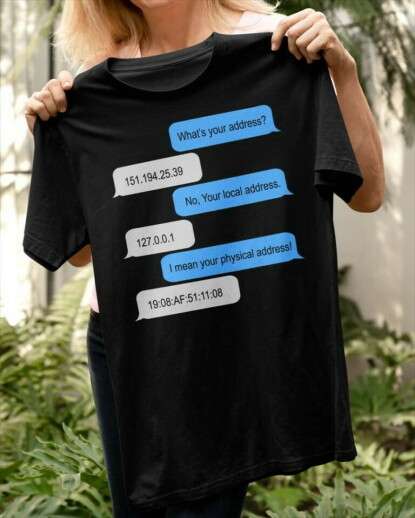 Teeshirt réseau