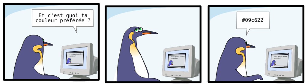 Bande dessinée hexadécimal