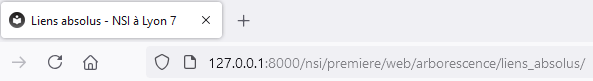 Lien vers http://127.0.0.1:8000/nsi/premiere/web/arborescence/liens_absolus/